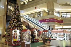 羽田空港　クリスマス装飾
