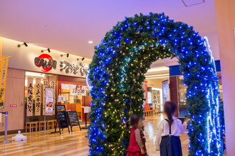 トレッサ横浜　クリスマス装飾　2017