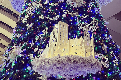 クイーンズスクエア横浜　クリスマス装飾2022