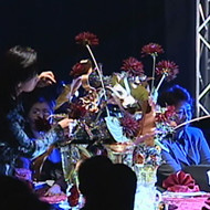 企業の周年祝いパーティに