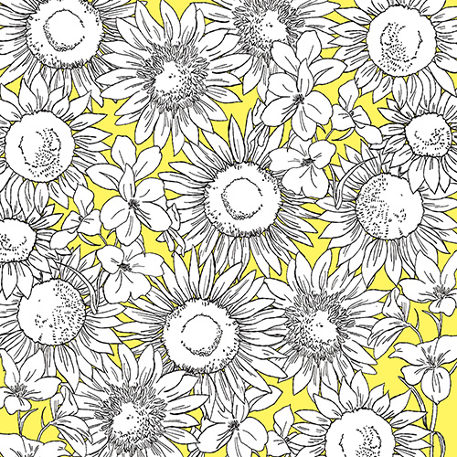Peaceful sunflower-03
